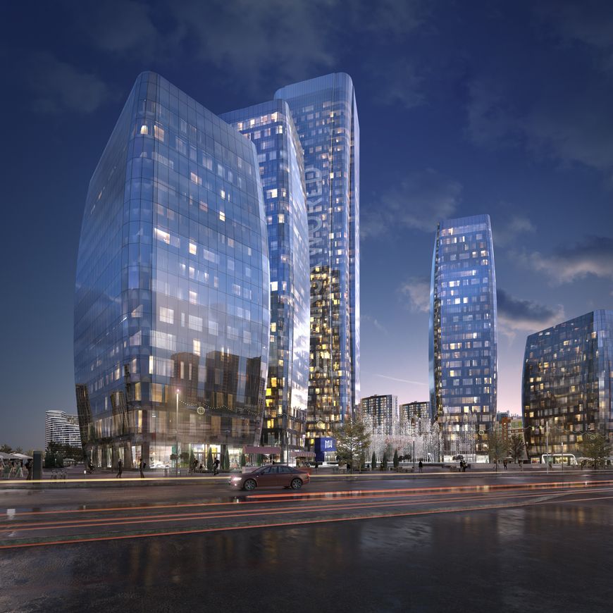 Башни МФЦ уже растут! Башни МФЦ уже растут!