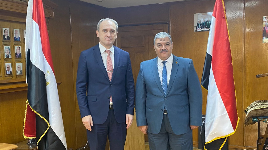 Сергей Терентьев и Мохамед Хасан Абдельазим. Фото МИД Беларуси