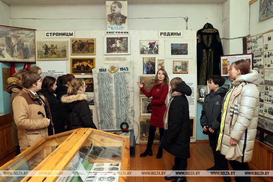 Во время проведения урока исторической памяти в Чирковиском музее боевой и трудовой славы