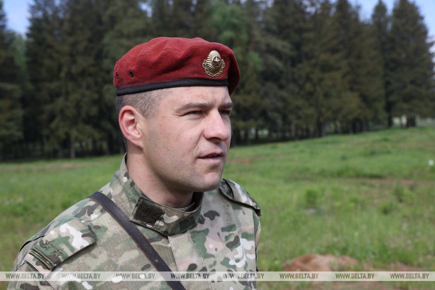 Командир батальона подполковник Александр Кунцевич Командир батальона подполковник Александр Кунцевич