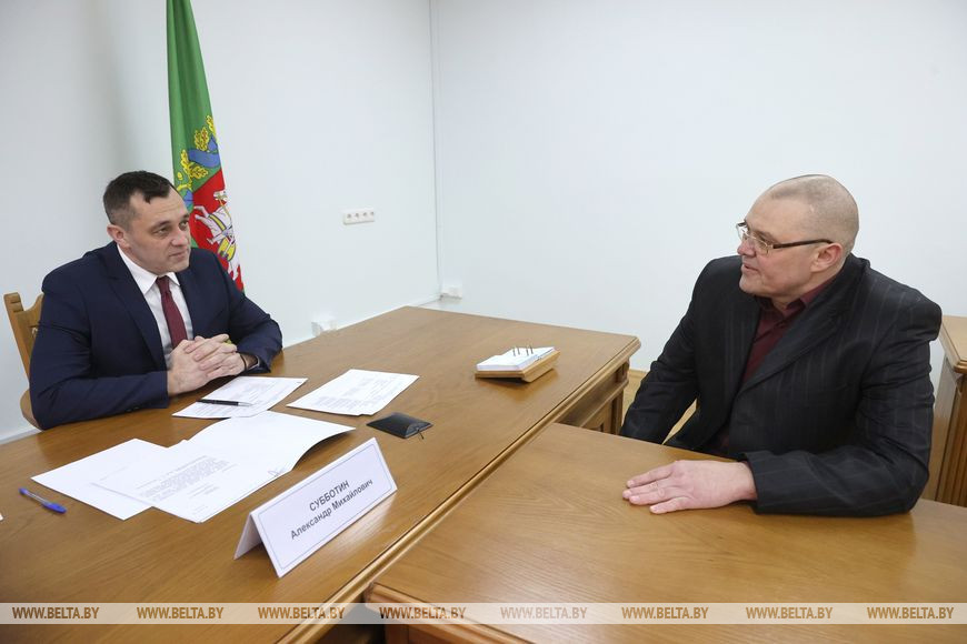 На приеме Сергей Аржаников На приеме Сергей Аржаников