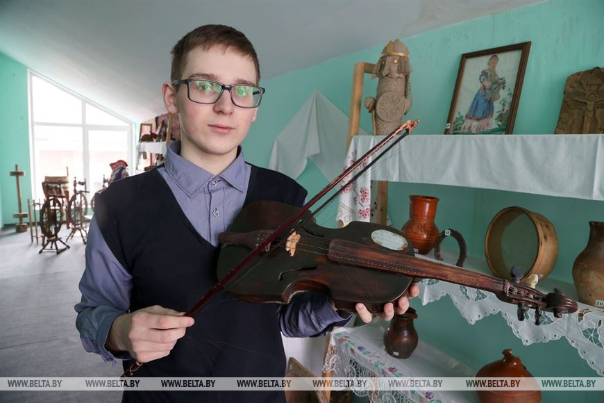 Ученик 11 класса Захар Аладьев