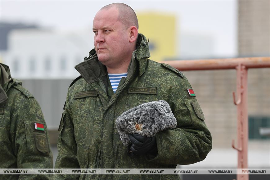 Командир 38 Брестской отдельной гвардейской Венской Краснознаменной десантно-штурмовой бригады Дмитрий Коршунов