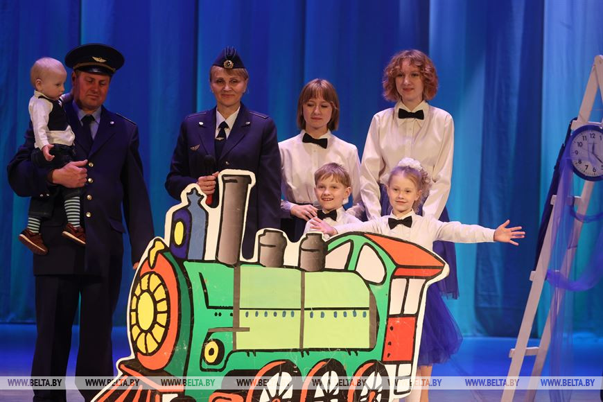 Семья Черновских из Железнодорожного района Витебска