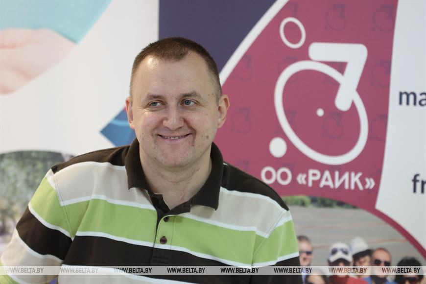 Председатель Общественного объединения "Республиканская ассоциация инвалидов- колясочников" Евгений Шевко Председатель Общественного объединения "Республиканская ассоциация инвалидов- колясочников" Евгений Шевко