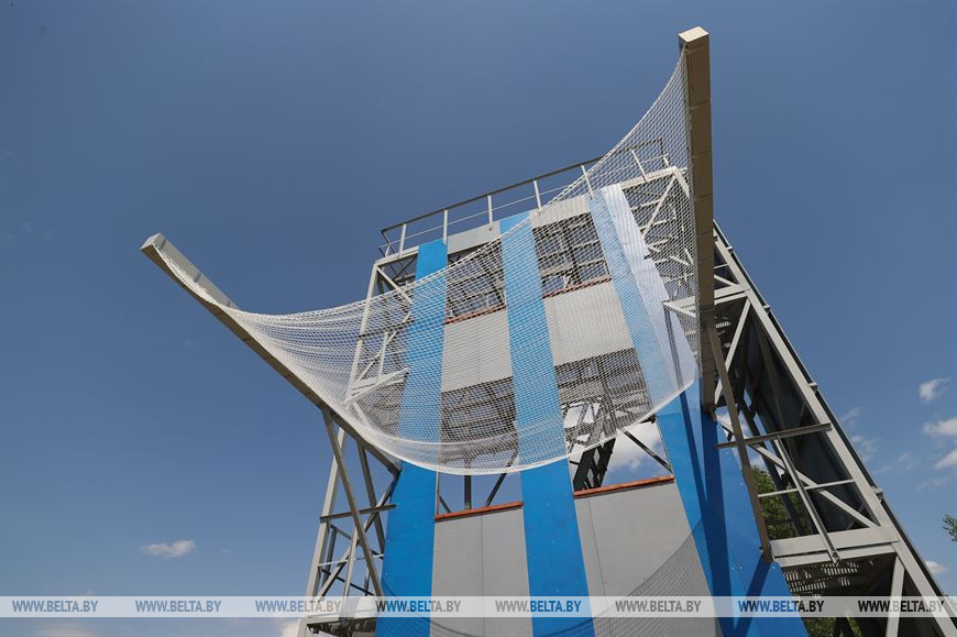 Вышка для занятий пожарно-спасательным спортом. Вышка для занятий пожарно-спасательным спортом.