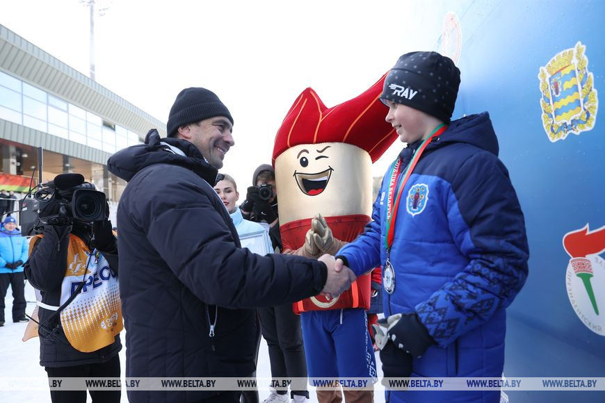 Андриан Цибульский во время вручения наград