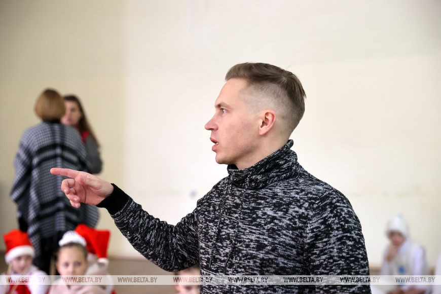 Балетмейстер Государственного академического ансамбля танца Беларуси Максим Кашевич Балетмейстер Государственного академического ансамбля танца Беларуси Максим Кашевич