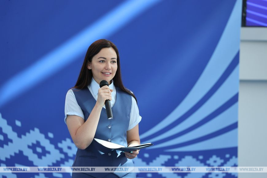 Пресс-секретарь НОК Беларуси Виктория Меннанова Пресс-секретарь НОК Беларуси Виктория Меннанова