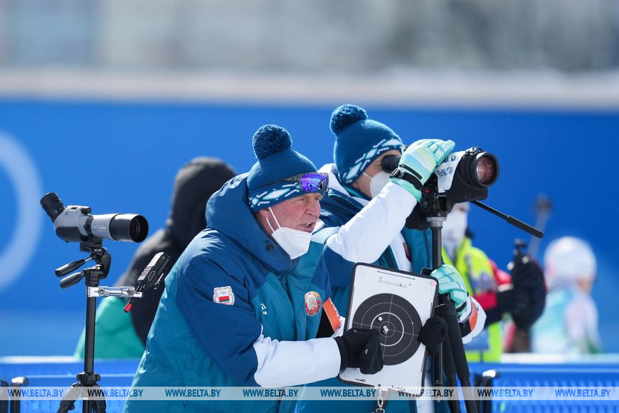 Старший тренер мужской команды Беларуси по биатлону Андрей Падин Старший тренер мужской команды Беларуси по биатлону Андрей Падин