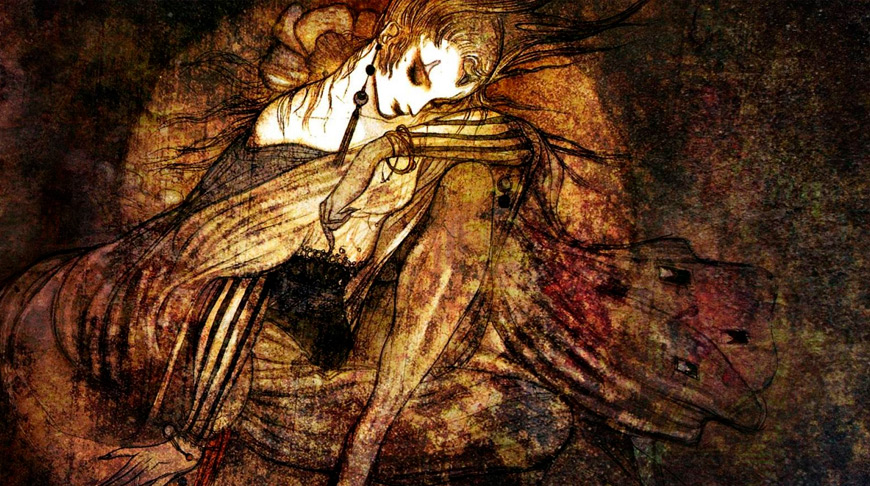 Иллюстрация Еситаки Амано