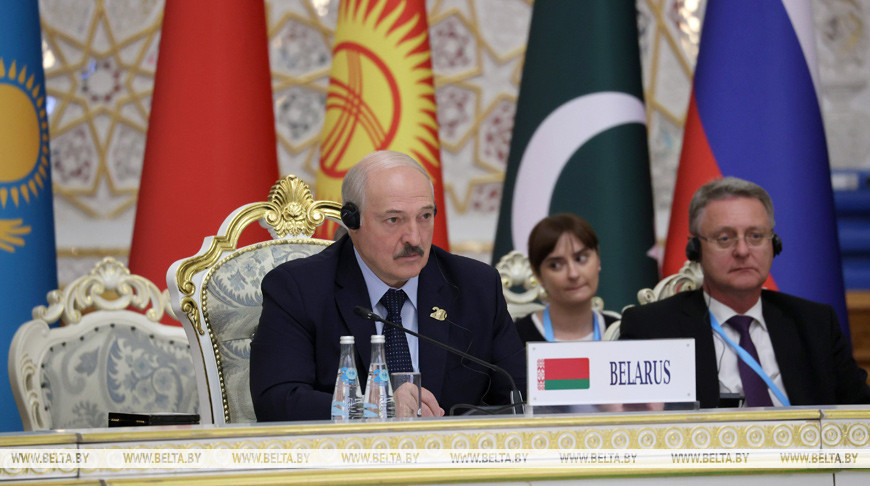 Александр Лукашенко принял участие в заседании Совета глав государств - членов Шанхайской организации сотрудничества в Душанбе, сентябрь 2021 года Александр Лукашенко принял участие в заседании Совета глав государств - членов Шанхайской организации сотрудничества в Душанбе, сентябрь 2021 года