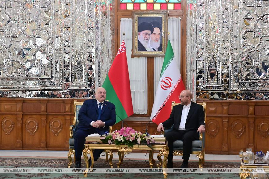 Александр Лукашенко и Мохаммад-Багер Галибаф Александр Лукашенко и Мохаммад-Багер Галибаф