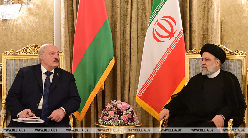 Александр Лукашенко и Эбрахим Раиси