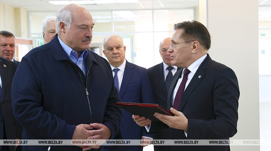 Александр Лукашенко и Алексей Лихачев