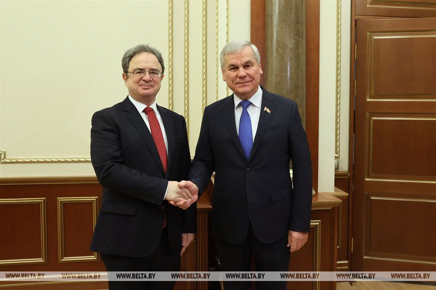 Мустафа Озджан и Владимир Андрейченко