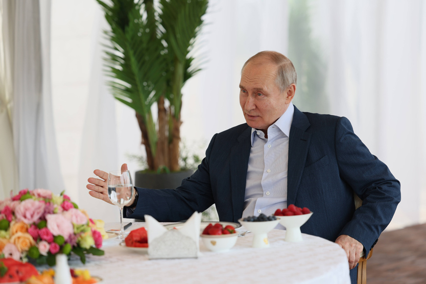 Владимир Путин. Фото пресс-службы Кремля