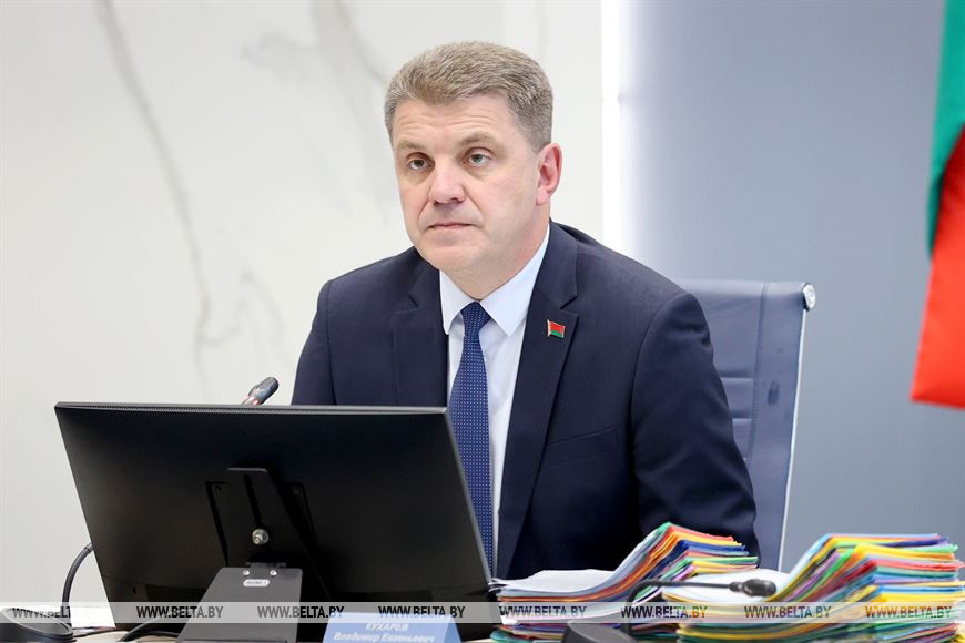 Председатель Мингорисполкома Владимир Кухарев Председатель Мингорисполкома Владимир Кухарев