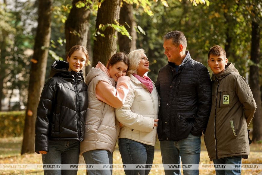 Семья Трикоза из Минска - финалисты конкурса "Семья года 2022", г.Минск, 2022 год