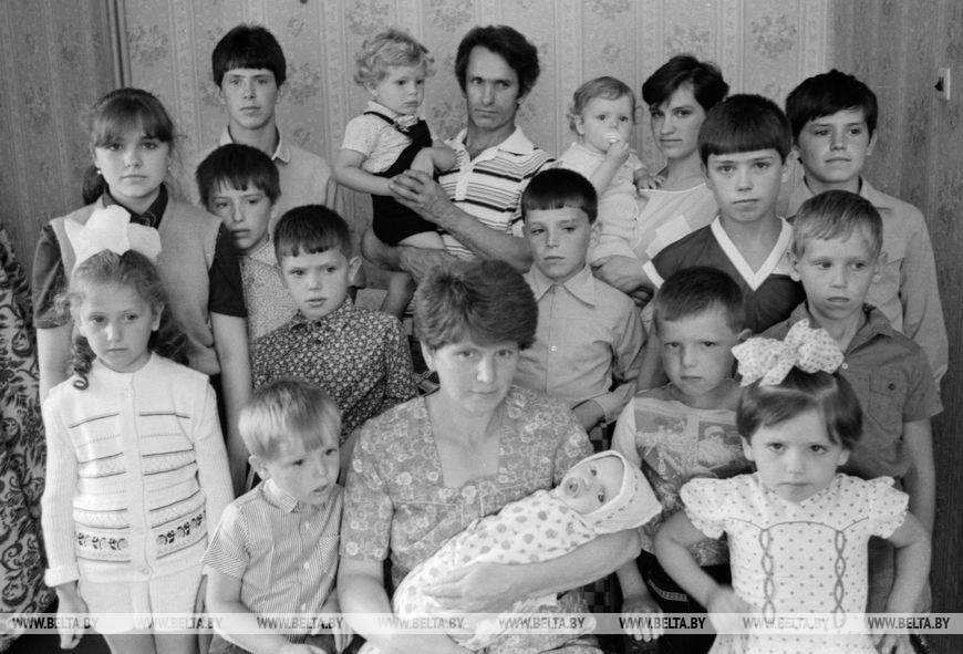 Семья Пригожих: "Мы – Пригожие!", г.Витебск, 1985 год