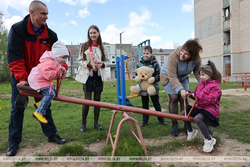 В семье Татьяны и Сергея Ермаковых пятеро детей, Оршанский район, 2022 год