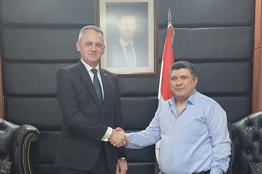 Юрий Слука и Мохамед Сейф Аль-Дин