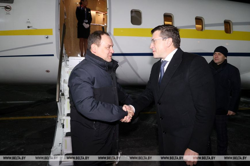 Премьер-министр Беларуси Роман Головченко и губернатор Нижегородской области Глеб Никитин Премьер-министр Беларуси Роман Головченко и губернатор Нижегородской области Глеб Никитин