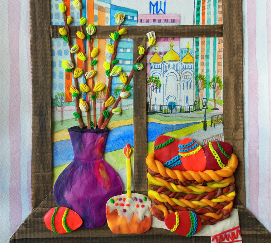 Автор этой инсталляции, победившей в группе работ 5-8 классов в 2022 году, – Павел Яковлев Автор этой инсталляции, победившей в группе работ 5-8 классов в 2022 году, – Павел Яковлев