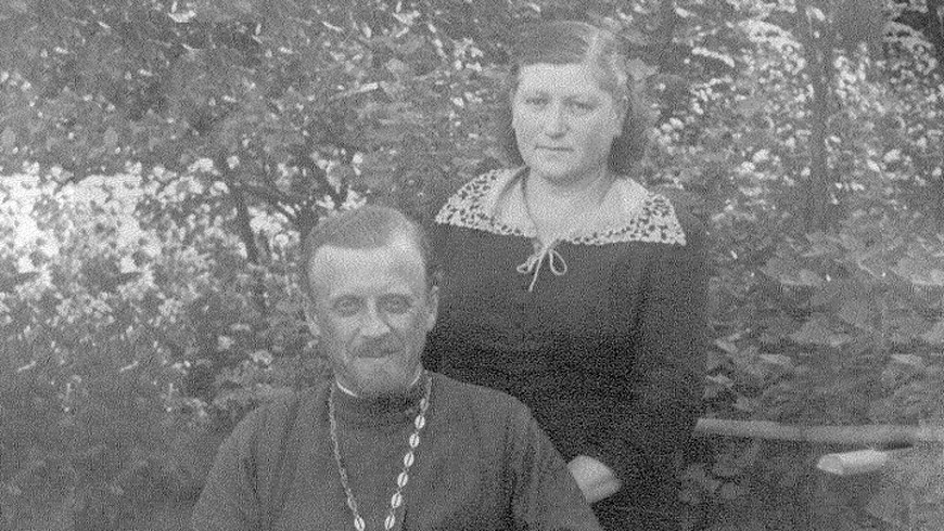 1967 год. Николай Константинович и его жена Татьяна Павловна