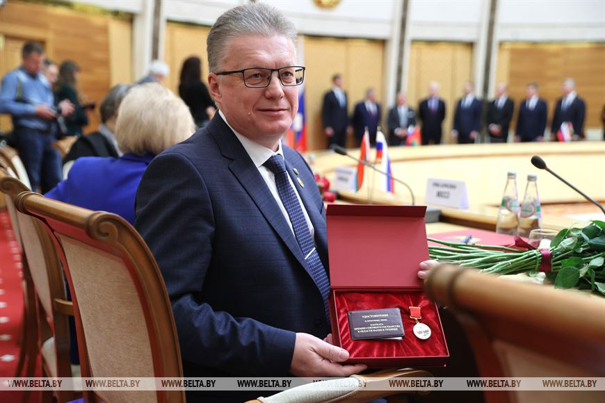 Премии Союзного государства в области науки и техники удостоен директор Томского НИМЦ Вадим Степанов Премии Союзного государства в области науки и техники удостоен директор Томского НИМЦ Вадим Степанов