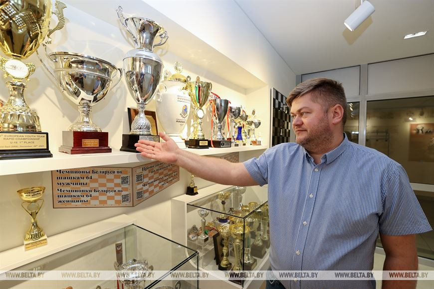 Председатель Белорусской федерации шашек Виталий Анисько Председатель Белорусской федерации шашек Виталий Анисько
