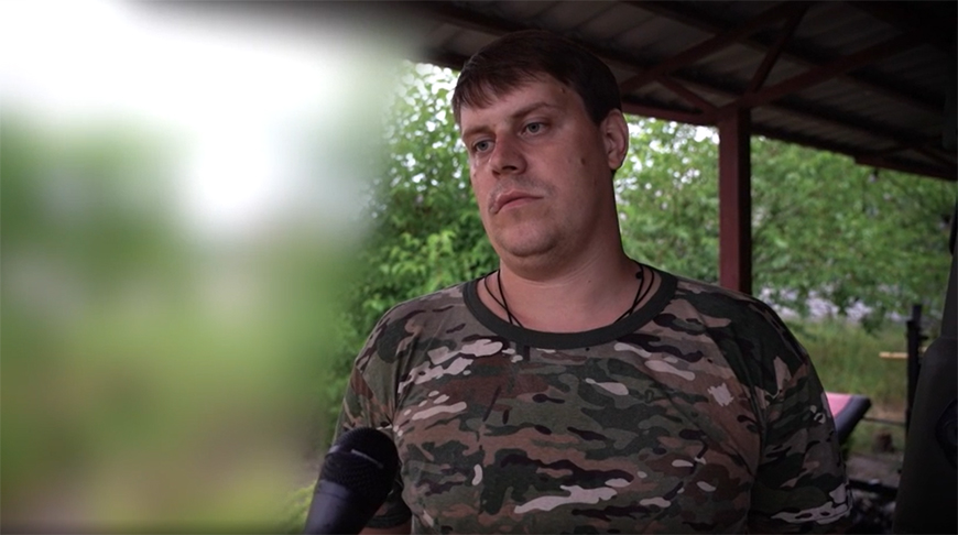 Командир роты разведки с позывным Шрам Командир роты разведки с позывным Шрам