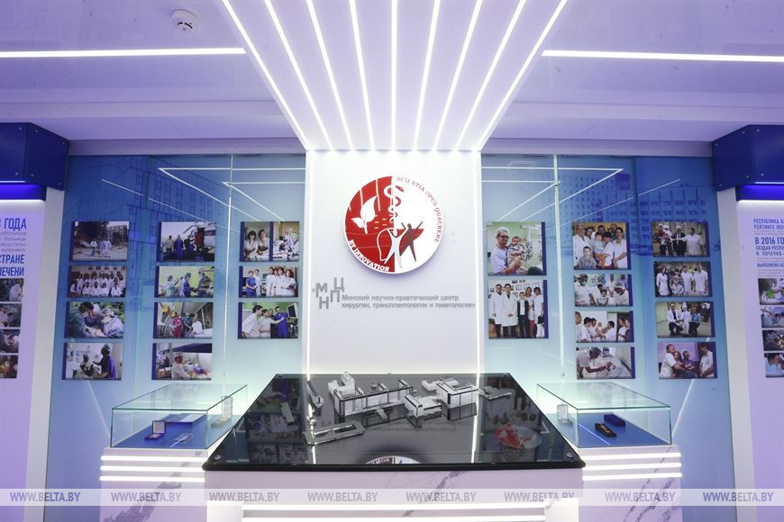 Экспозиция в Минском НПЦ Экспозиция в Минском НПЦ