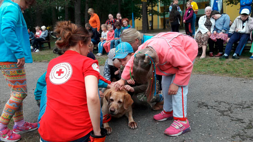 В дневном центре Белорусского Красного Креста всегда многолюдно В дневном центре Белорусского Красного Креста всегда многолюдно
