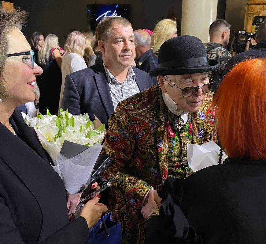 Вячеслав Зайцев на модном вечере благотворительного фонда "Русский силуэт" Вячеслав Зайцев на модном вечере благотворительного фонда "Русский силуэт"