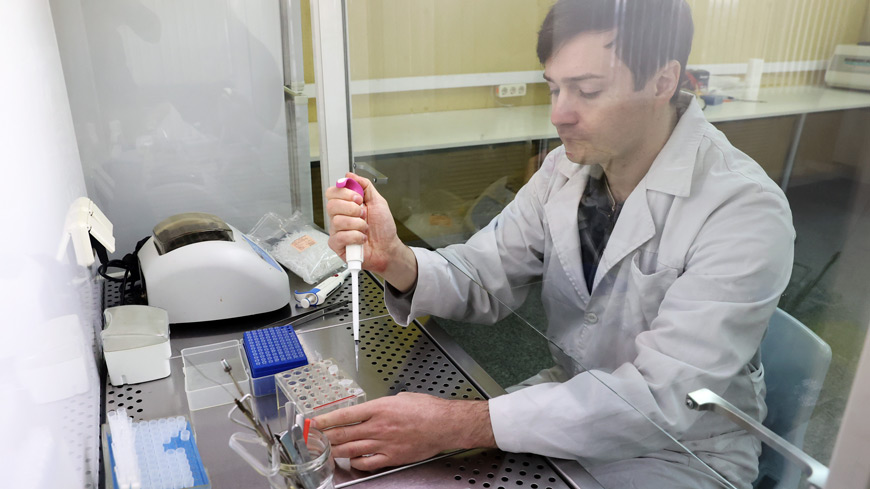 Научный сотрудник лаборатории геномных исследований и биоинформации Андрей Константинов: лесные анализы - аналог современных ПЦР-тестов Научный сотрудник лаборатории геномных исследований и биоинформации Андрей Константинов: лесные анализы - аналог современных ПЦР-тестов