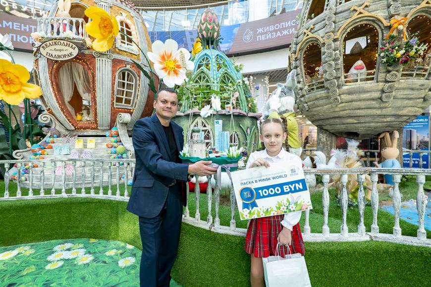 Виолетта Филазафович, 9 лет, талантливый автор креативной работы "Сказочный уголок" (инсталляция в группе 1-4 классы)