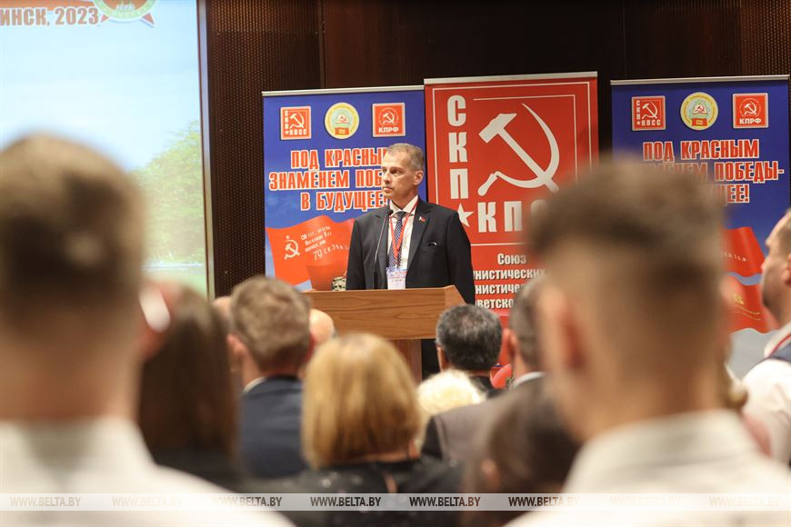 Председатель ЦК Компартии Беларуси Алексей Сокол