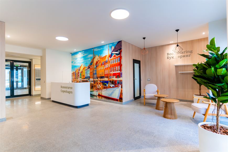Дизайнерское лобби дома "Копенгаген" Дизайнерское лобби дома "Копенгаген"