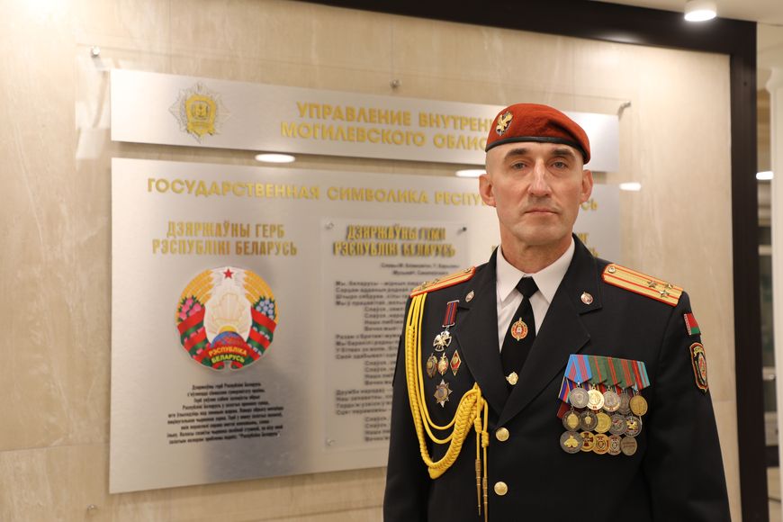 Николай Гореликов. Фото УВД Могилевской области