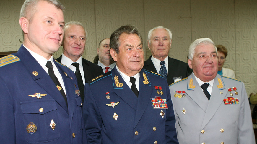 2014 год. Олег Новицкий, Владимир Ковалёнок и Петр Климук 2014 год. Олег Новицкий, Владимир Ковалёнок и Петр Климук