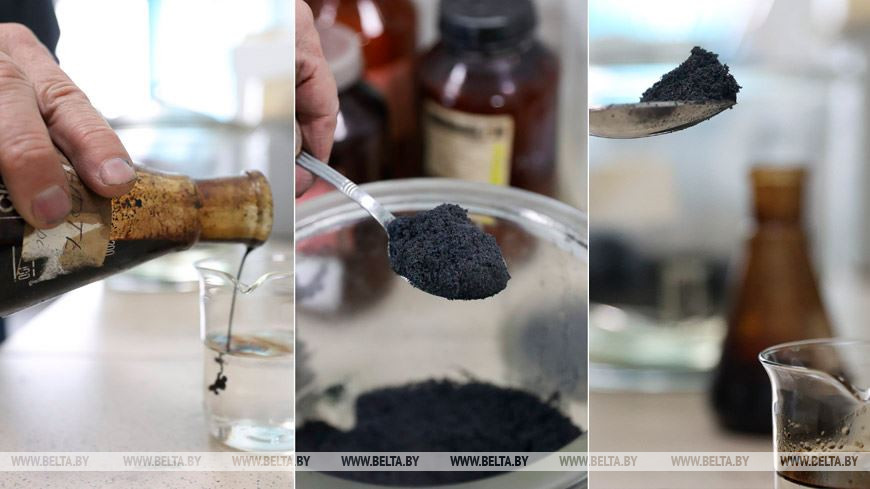 Один грамм графеноподобного вещества абсорбирует до 100 граммов нефти