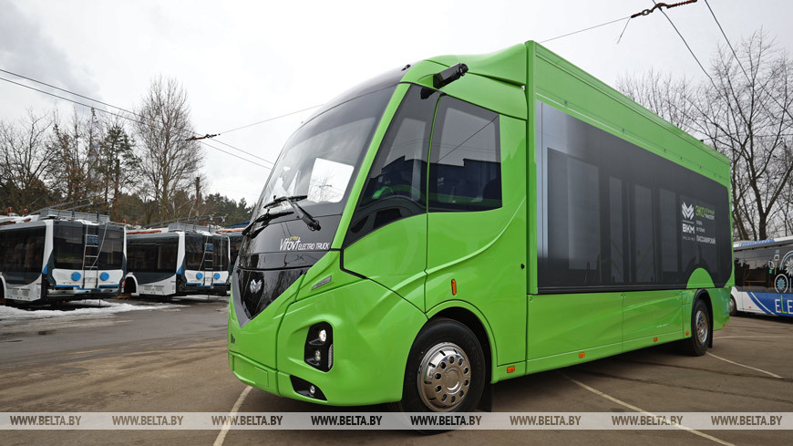 Первый грузовой электромобиль производства "БКМ Холдинг" Vitovt Truck Electro Prime Первый грузовой электромобиль производства "БКМ Холдинг" Vitovt Truck Electro Prime