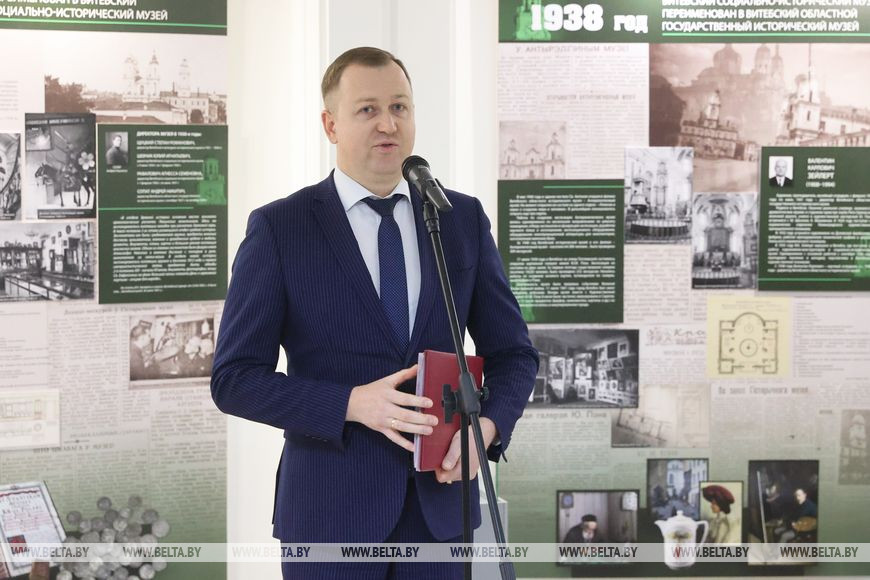 Заместитель начальника управления культуры Витебского облисполкома Олег Агеев Заместитель начальника управления культуры Витебского облисполкома Олег Агеев