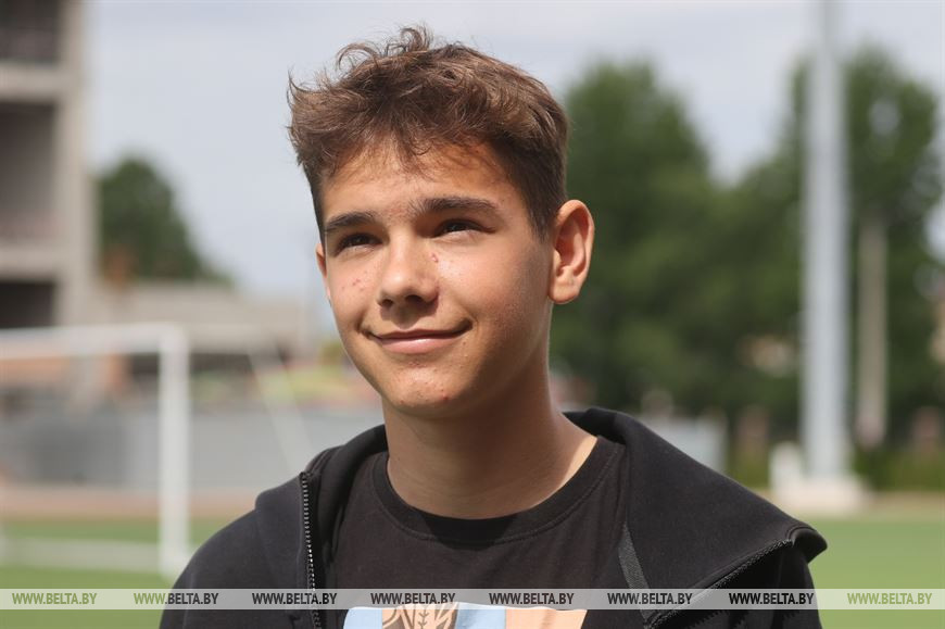 Воспитанник ФК "Шахтер" Даниил Жилич Воспитанник ФК "Шахтер" Даниил Жилич