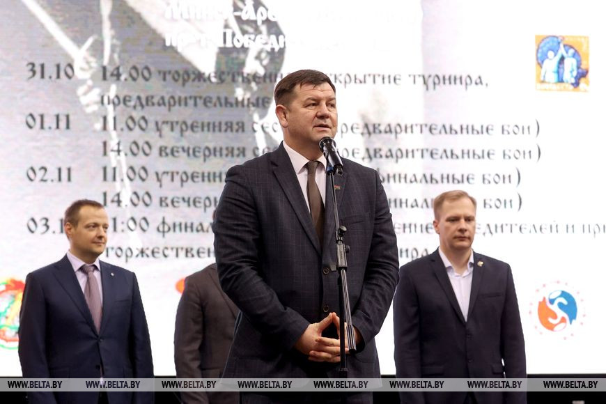 Заместитель министра спорта и туризма Александр Барауля Заместитель министра спорта и туризма Александр Барауля