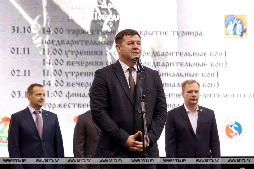 Заместитель министра спорта и туризма Александр Барауля Заместитель министра спорта и туризма Александр Барауля